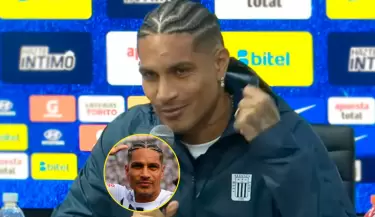 Paolo Guerrero y su herida en su regreso a Alianza Lima.