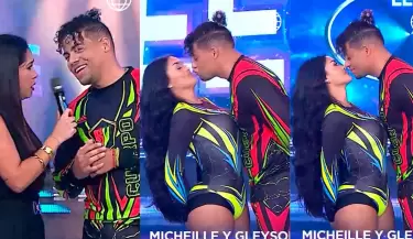 Gleysom Re le roba beso a Micheilel Soifer