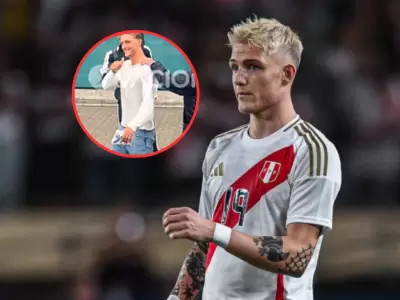 Oliver Sonne y otros seleccionados llegaron a Lima para el Per vs. Colombia