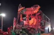 Tragedia en la Panamericana Sur! Choque entre bus y camin deja al menos 15 heridos y 2 muertos