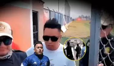 Periodistas e hinchas se enfrentaron por Christian Cueva en entrenamiento de Cienciano.