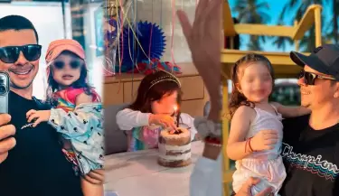 Mario Hart celebra el cumpleaos de su hija