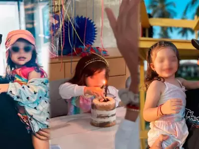 Mario Hart celebra el cumpleaos de su hija