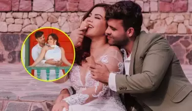 Estrella Torres y Kevin Salas celebran su primer ao como casados