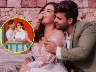 Estrella Torres y Kevin Salas celebran su primer ao como casados