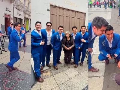 Orquesta Candela apoya a abuelita en Jirn de la Unin