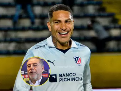 Presidente de LDU aclara por qu no renovaron a Paolo Guerrero.