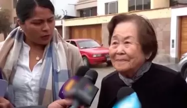 Hermana de Alberto Fujimori lamenta la muerte del expresidente