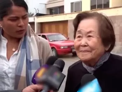 Hermana de Alberto Fujimori lamenta la muerte del expresidente