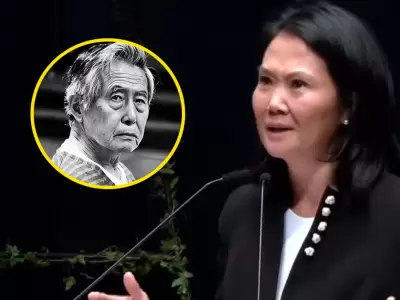 Keiko Fujimori se despide de Alberto Fujimori