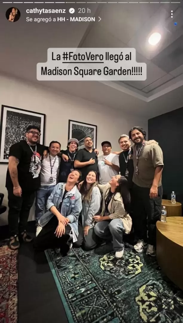 Mateo Garrido Lecca, 'El Cholo' Mena, Jorge Luna, Ricardo Mendoza y ms en Nueva York. (Instagram)