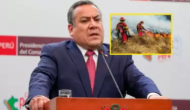 Gustavo Adrianzn sobre los incendios forestales