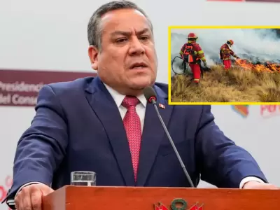 Gustavo Adrianzn sobre los incendios forestales