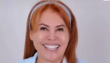 Magaly sin maquillaje en redes sociales