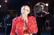 Pamela Franco y su reaccin cuando le gritaron "Cueva" durante un show: "Unidos somos ms"