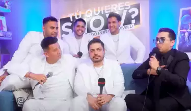 Los 5 de Oro en programa de Chiquiwilo