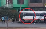 Terrible! Vndalos destruyen ventanas de custer durante paro de transportistas