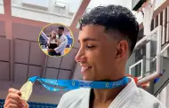 Said Palao brilla con medalla de oro en competencia internacional de judo: "El deporte que ms me gusta"