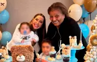 Ana Paula Consorte celebr junto a Doa Peta el cumplemes de su hijo: "Los amo"