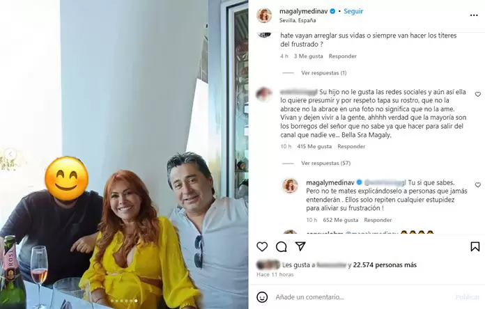 Magaly contesta crticas sobre su hijo. (Captura de pantalla)