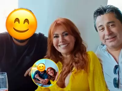 Magaly Medina responde sobre relacin con su hijo tras crticas por sus fotos juntos.