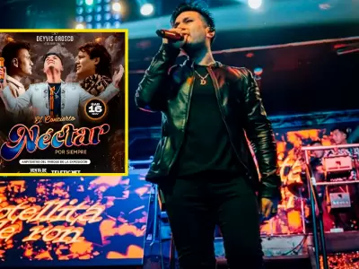 Deyvis Orosco anuncia prximo concierto del Grupo Nctar