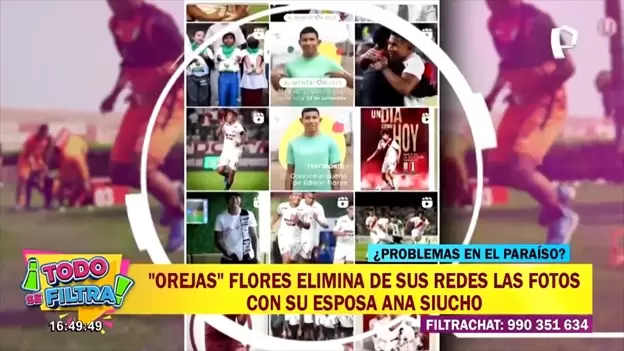 Edison Flores elimina sus fotos con Ana Siucho. (Todo se filtra)