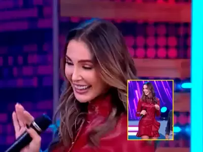 Ana Paula Consorte impacta bailando festejo en televisin por primera vez.