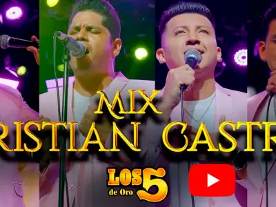 Los 5 de Oro sorprenden al ingresar al top 30 de YouTube con "Mix Cristian Castro".