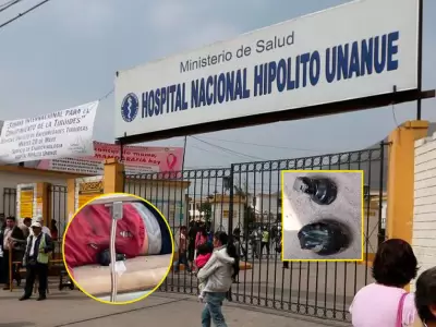 Pnico en el hospital Hiplito Unanue tras ingreso de hombre con dos granadas.