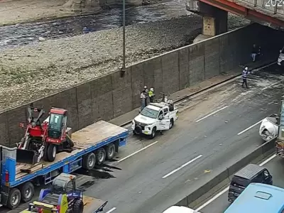 Cierran temporalmente el puente Ricardo Palma, en el Rmac