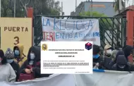 Comit Electoral Universitario de la UNMSM suspende el proceso electoral ante protestas de estudiantes