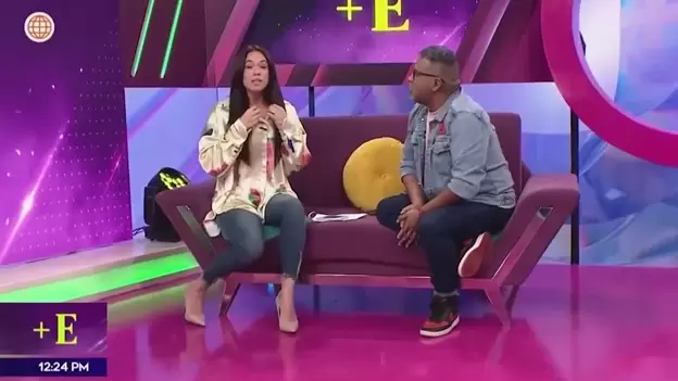 Jazmn Pinedo habla sobre los recientes rumores de embarazo. (Amrica Espectculos)