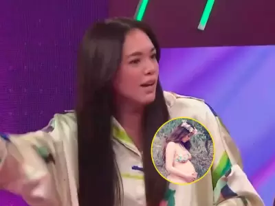 Jazmn Pinedo responde a las insinuaciones de un segundo hijo.