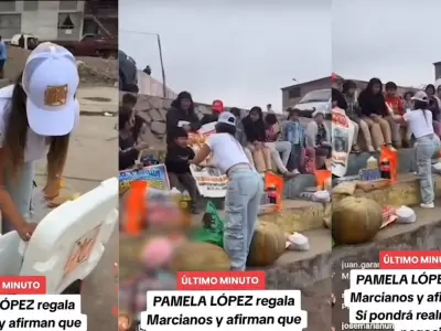 Pamela Lpez reparte marcianos en VMT