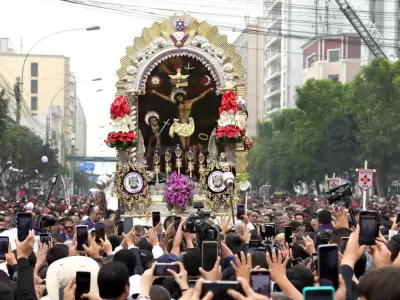 Cuarto recorrido del Seor de los Milagros