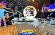 Los mejores! Iteria Bel realiz una espectacular decoracin por Halloween en Radio Karibea