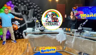 Iteria Bel Decoracin de Globos en cabina