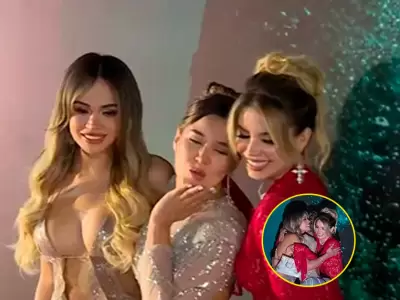 Mayra Goi, Flavia Laos y Ale Fuller comparten su emocin tras reencuentro.