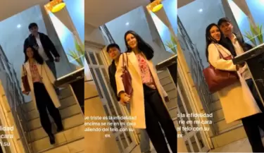 Joven encuentra a su novia saliendo del hotel con su ex