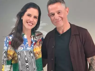 Mara Pa Copello y Alejandro Sanz juntos en entrevista