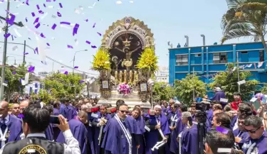 ltimo recorrido del Seor de los Milagros