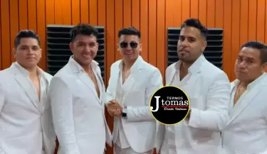 Los 5 de Oro apoyan y se visten con Ternos J Tomas.