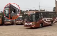 Terror en Los Olivos! Delincuentes disparan contra bus lleno de pasajeros y hieren al conductor