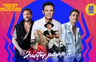 Christian Meier, Noel Schajris, Fonseca y Piso 21 se unen en concierto "Juntos para ti" en Arequipa