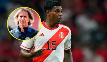 Miguel Araujo da mensaje a Ricardo Gareca previo al partido contra Chile.