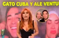 Magaly Medina le sugiere a Ale Venturo dejar al 'Gato' Cuba: "Mana, date cuenta, ah no es"