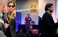 Ricols en San Marcos! Andrs Wiese cautiv con charla y se fue al ritmo de "El rap del gringo atrasador"