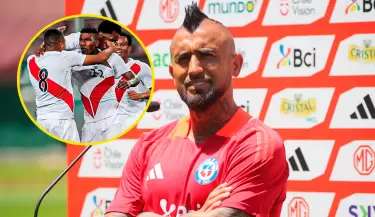 Arturo Vidal lanza advertencia a poco del partido contra Per.