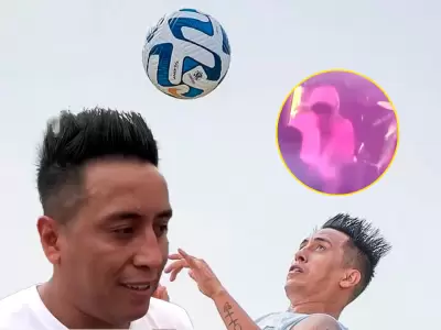 Christian Cueva disfruta de la msica, pero su prioridad sigue siendo el ftbol.